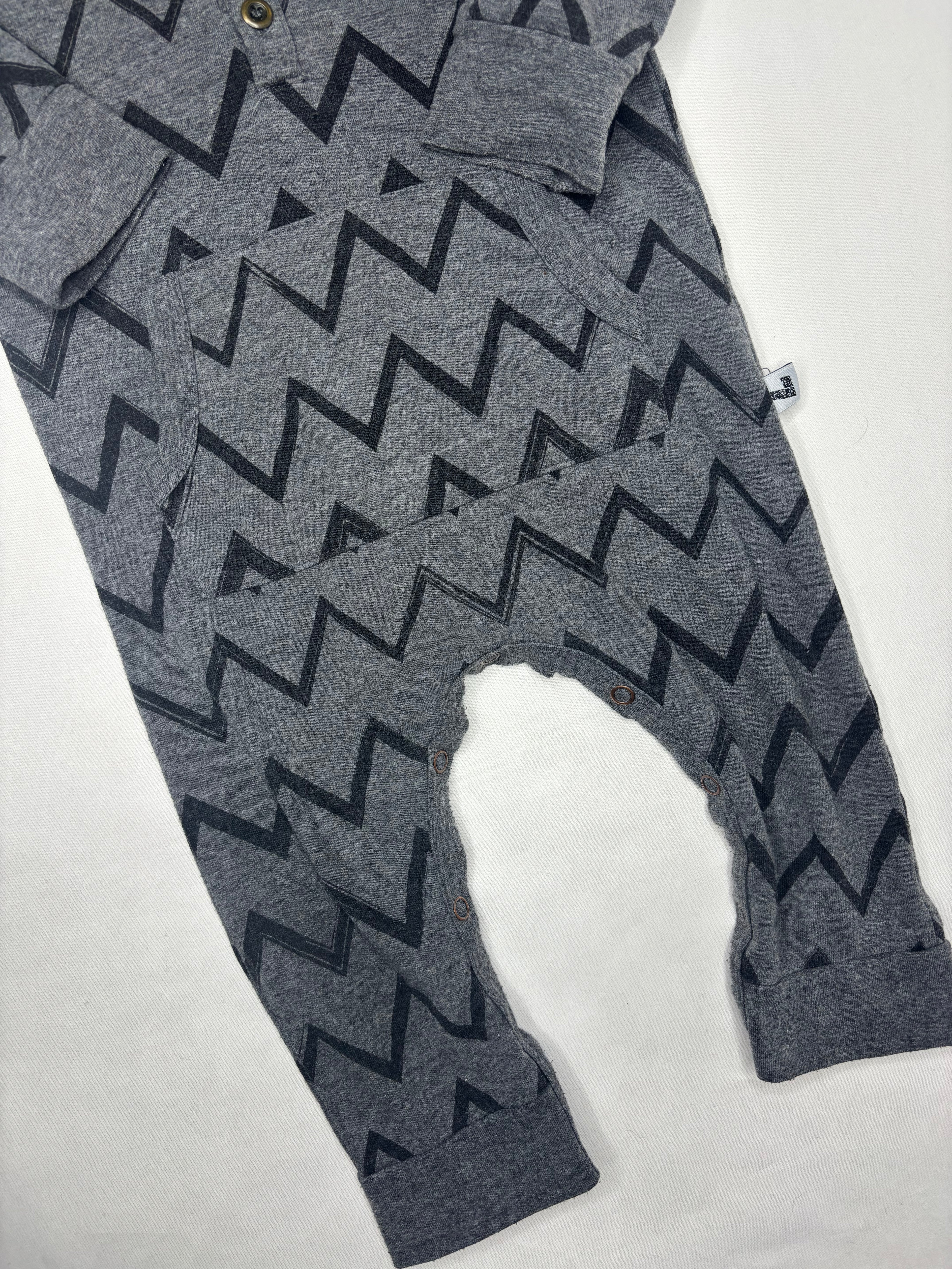 Tuta Black Grey