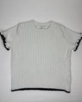 T-Shirt Black White