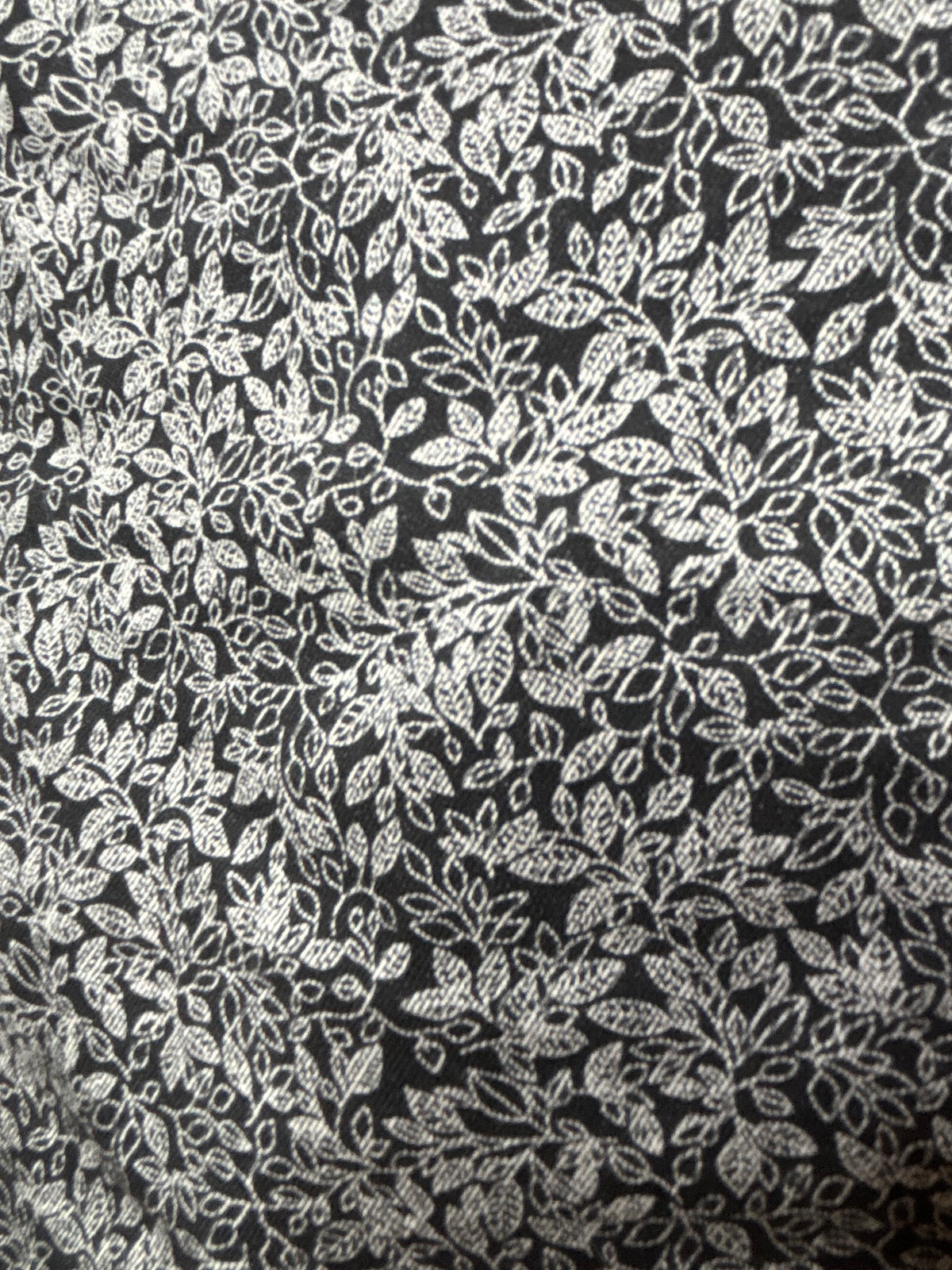 Pantaloni Black Flowers