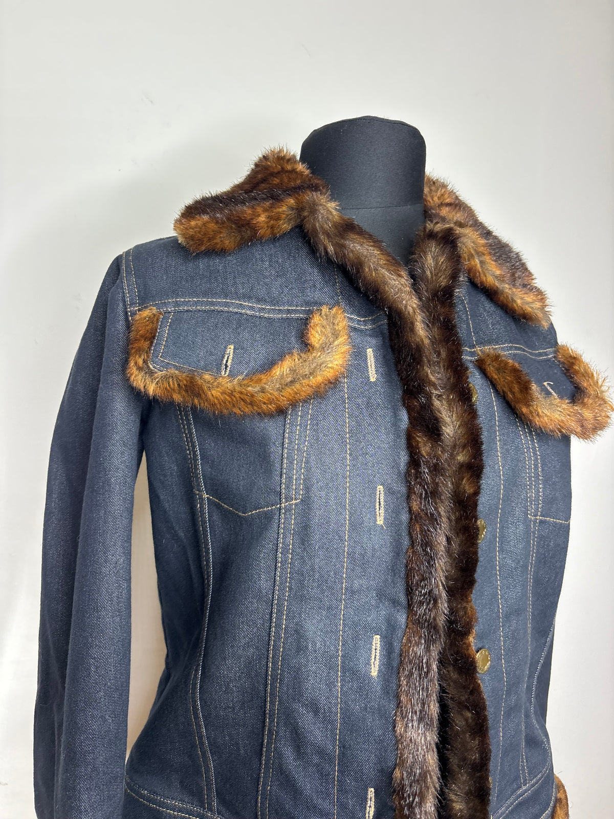 Giacca Jeans Pelo