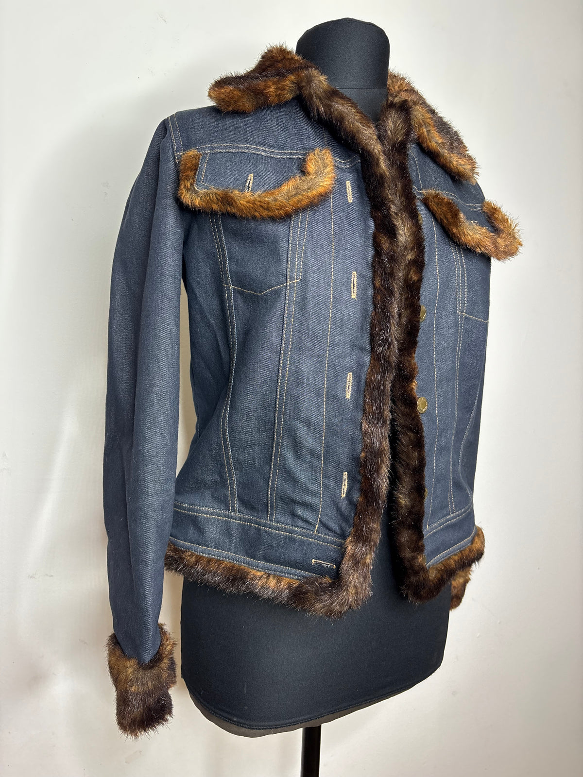 Giacca Jeans Pelo