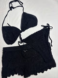 Set Bikini e Shorts Black