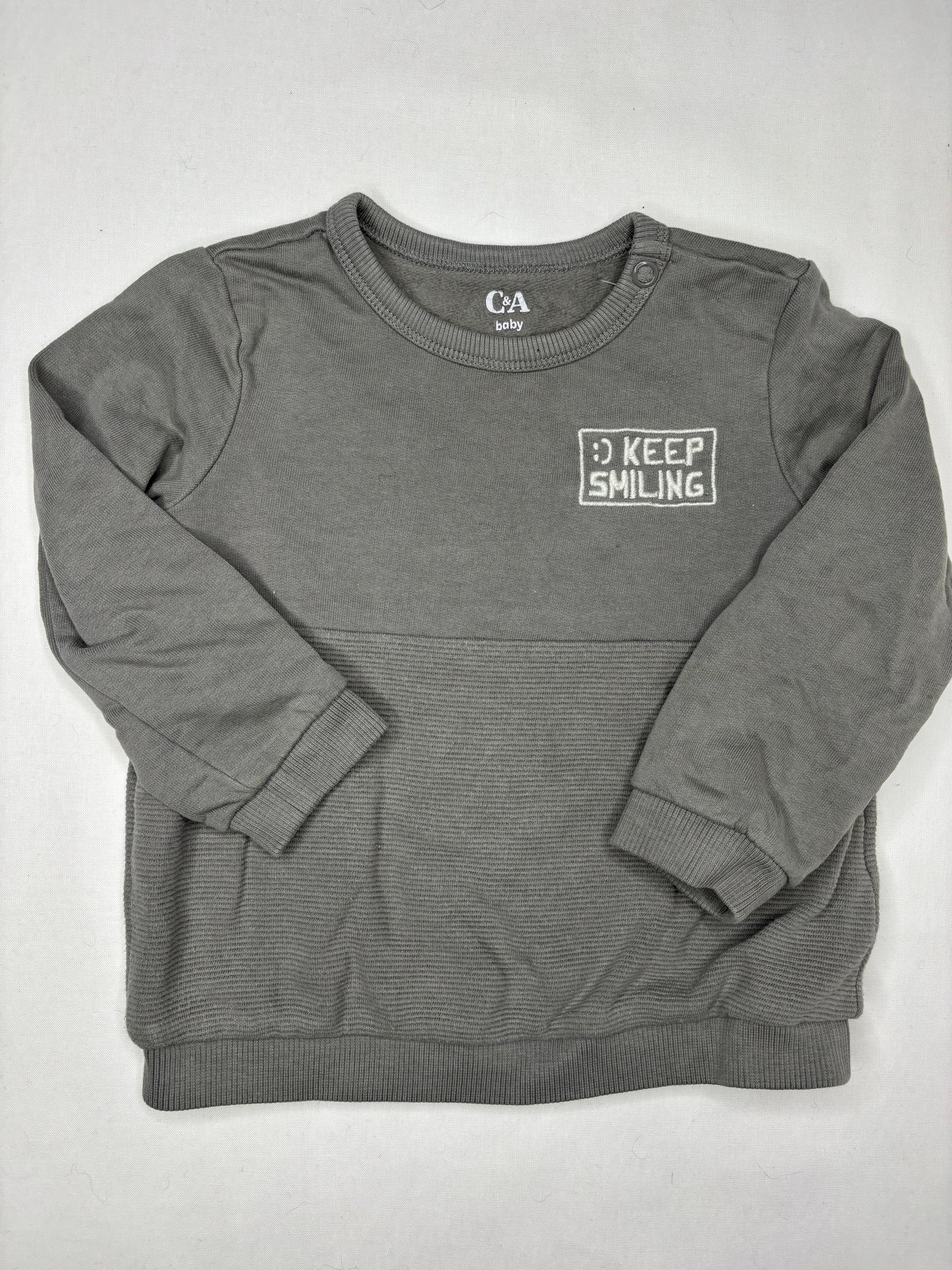 Pullover Keep Smiling