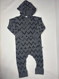 Tuta Black Grey