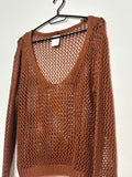 Pullover Net Brown
