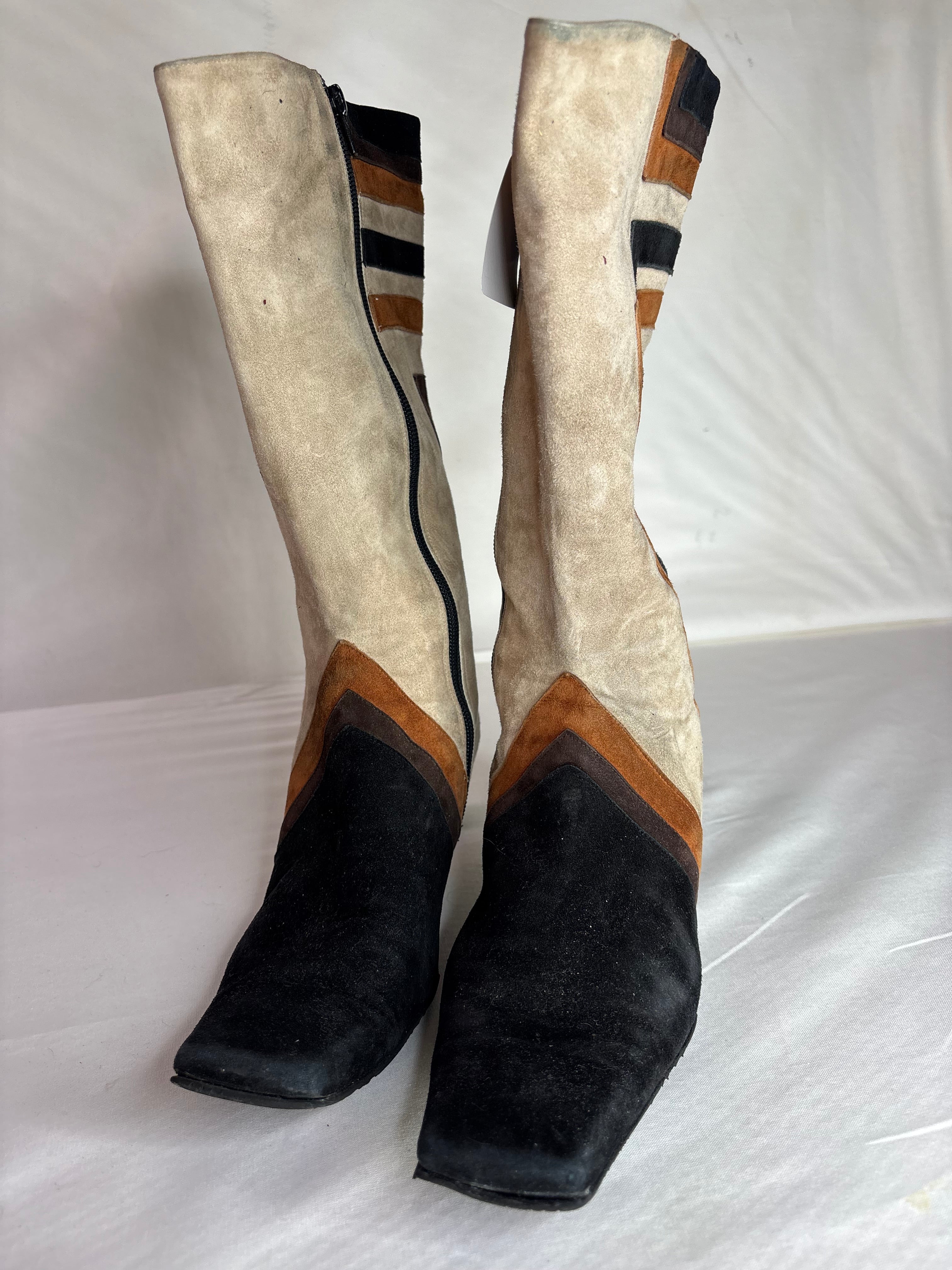 Stivali Vintage Brown
