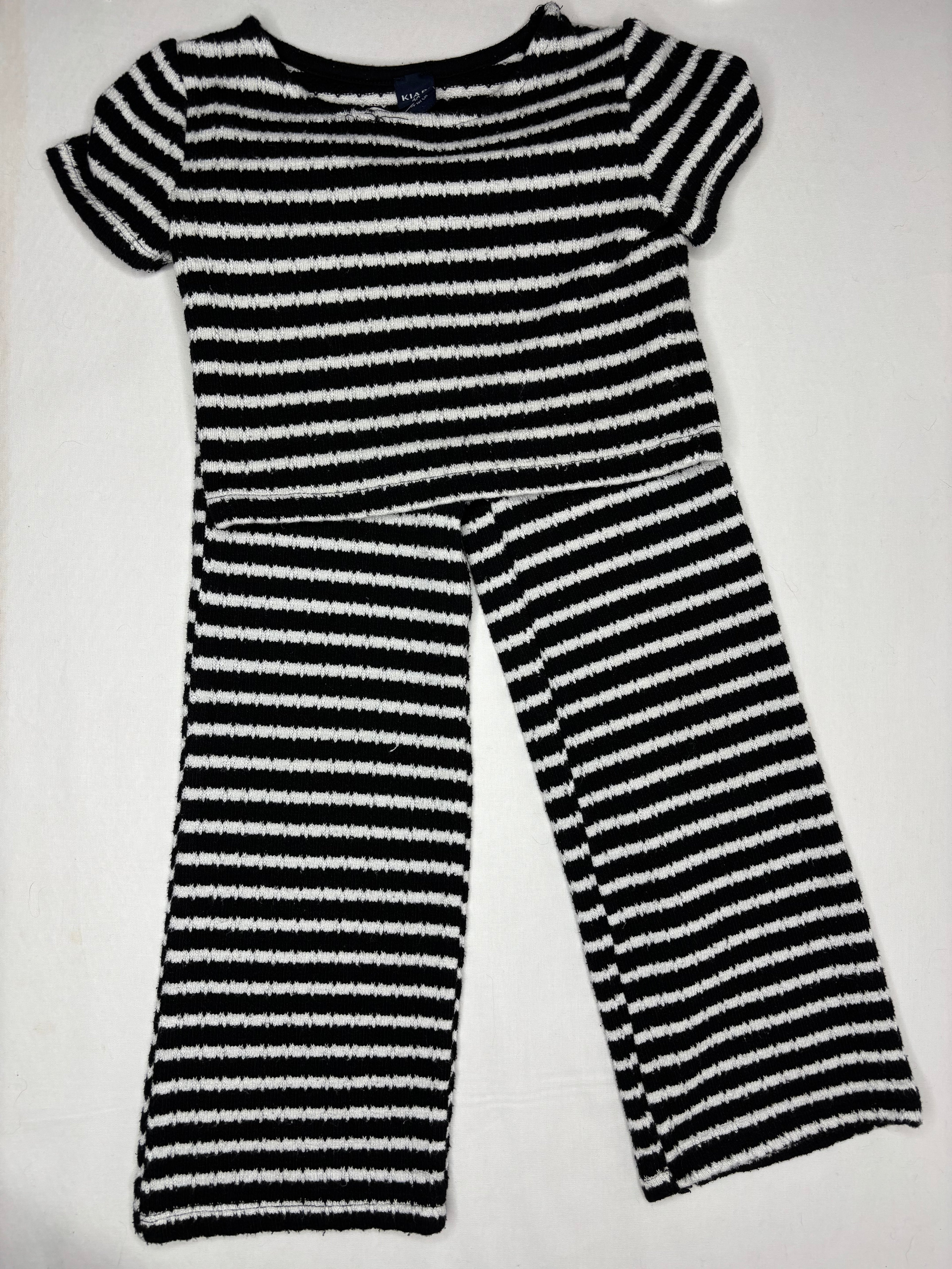 Maglietta & Pantaloni Black White