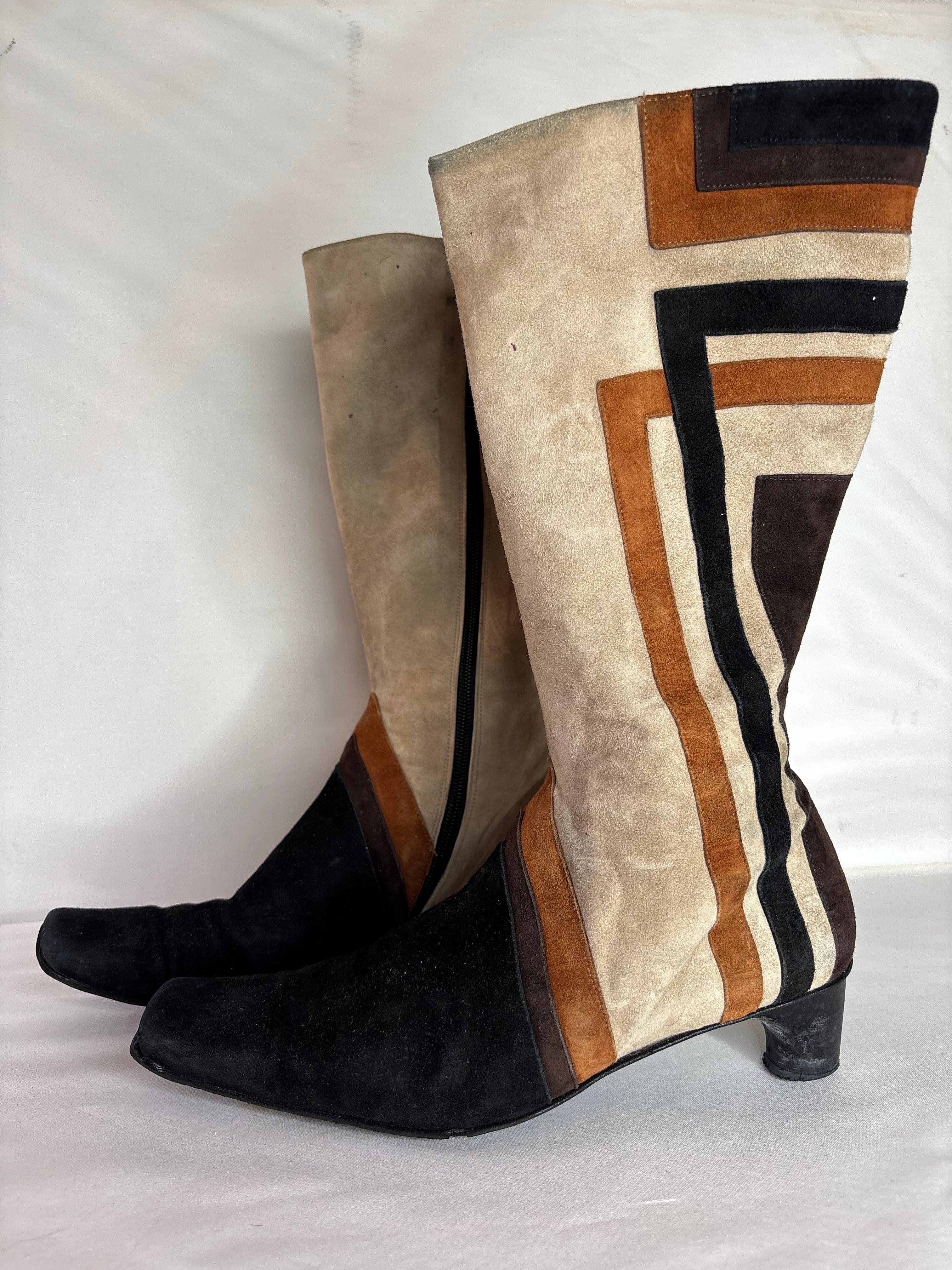 Stivali Vintage Brown