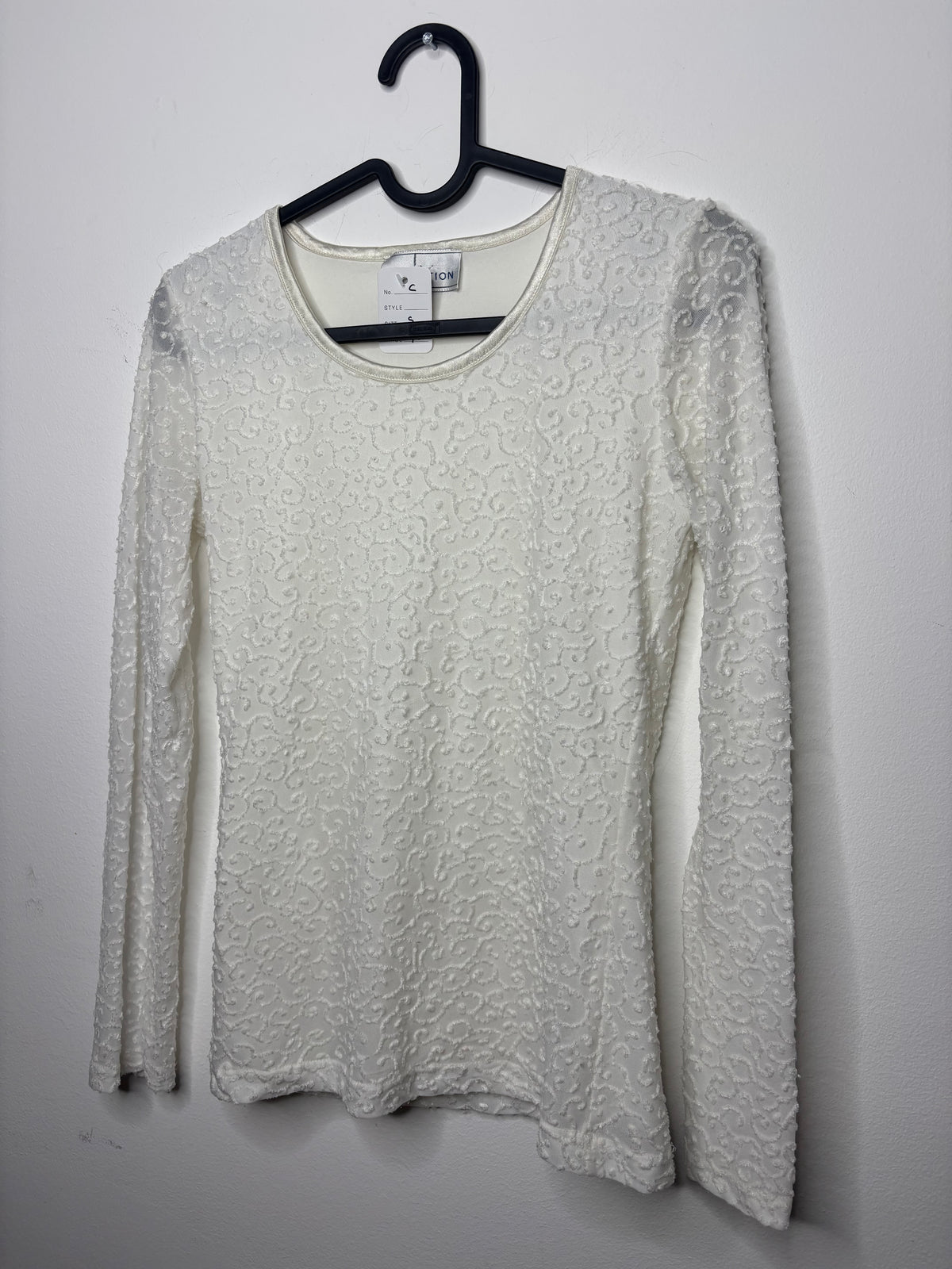 Pullover Bianco Barroc