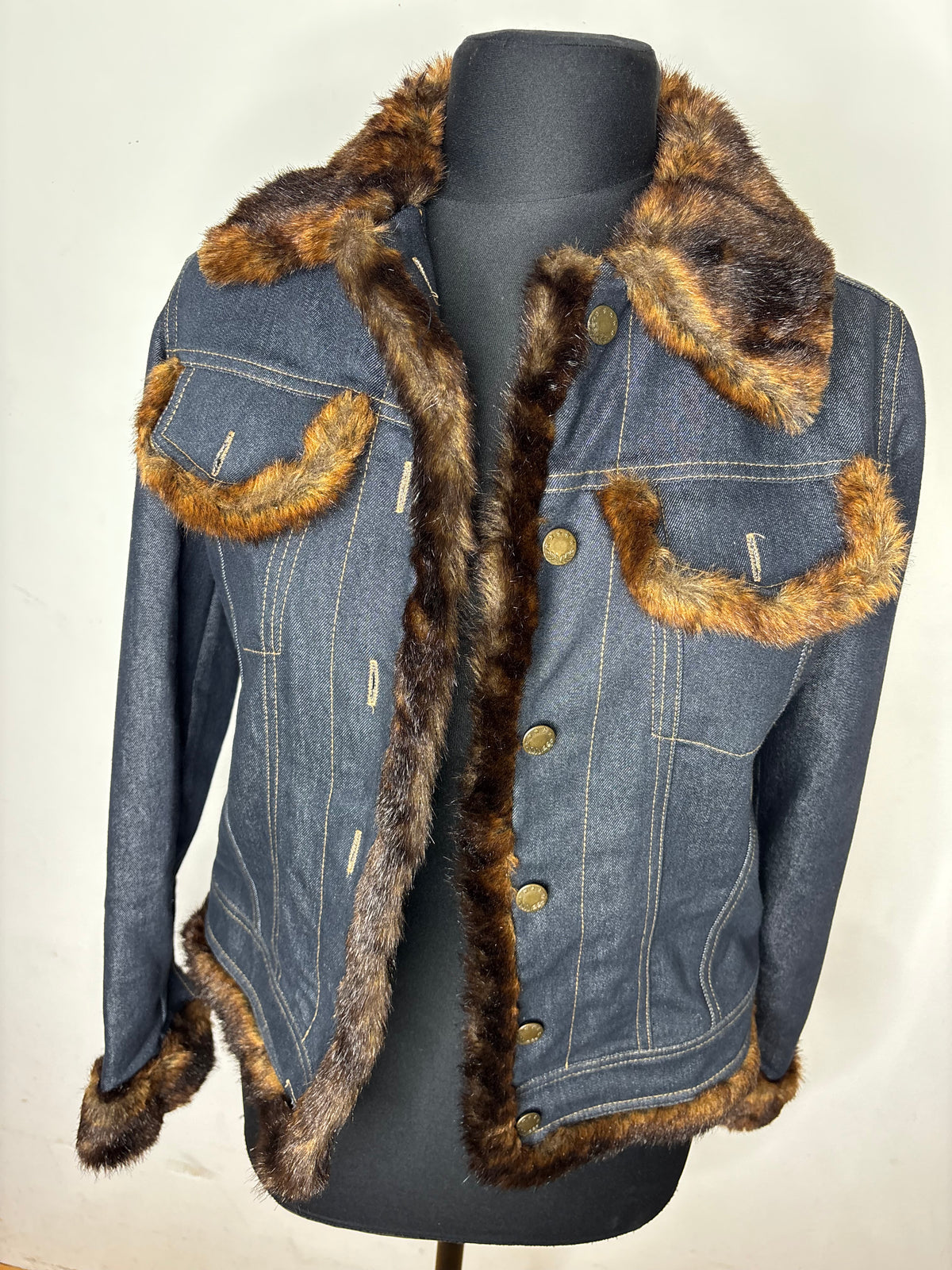 Giacca Jeans Pelo
