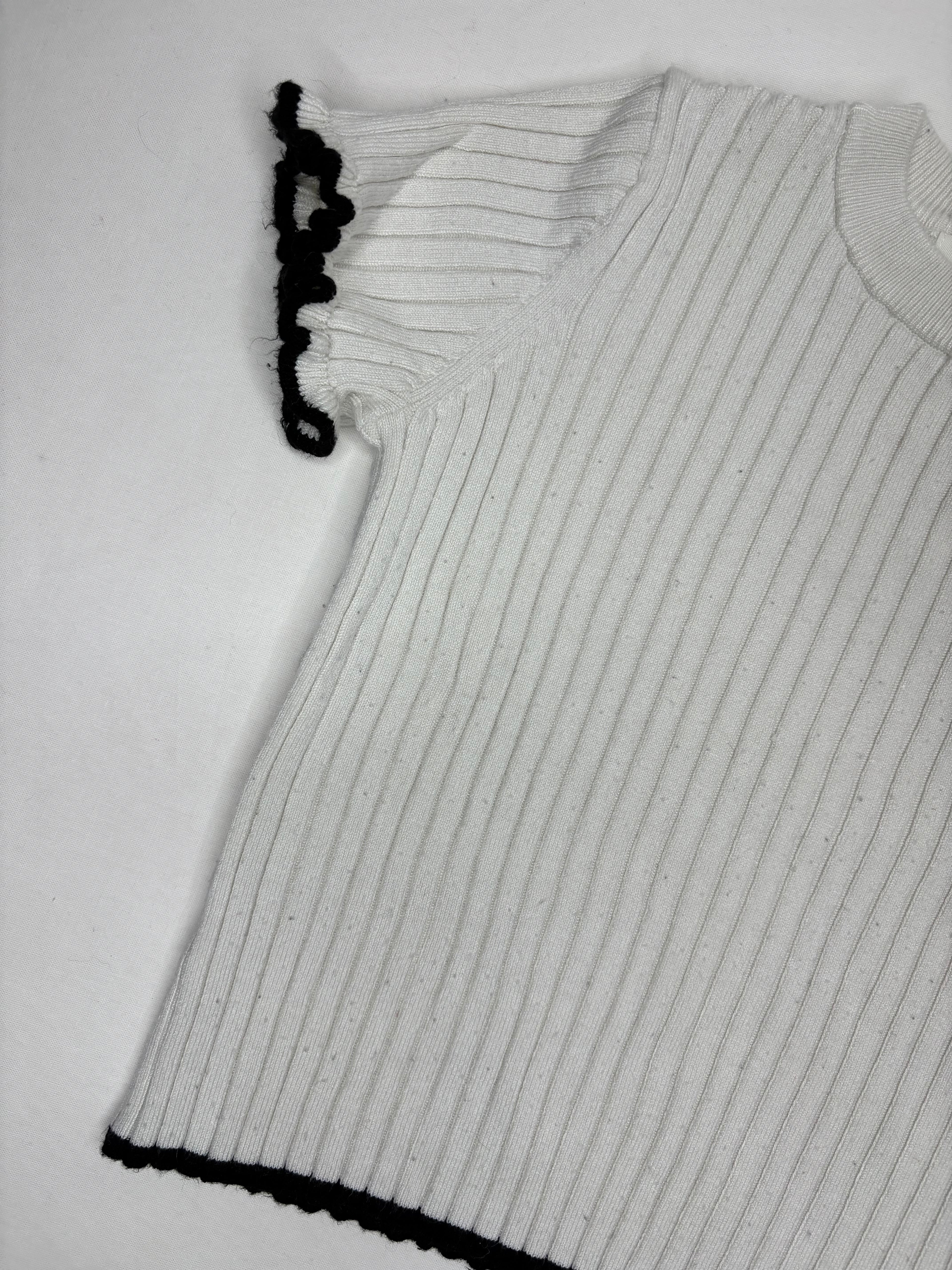 T-Shirt Black White