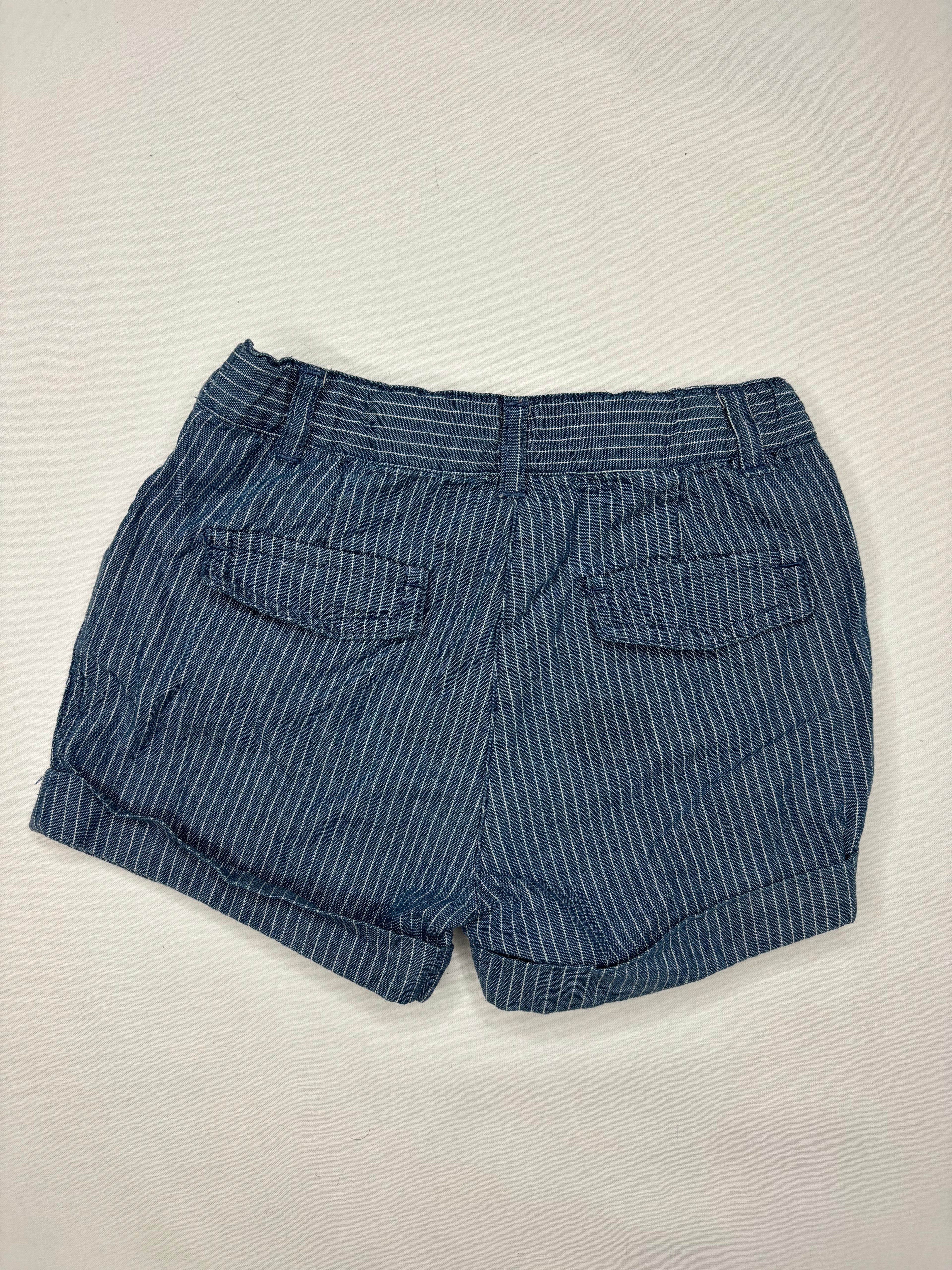 Short Blu Righe