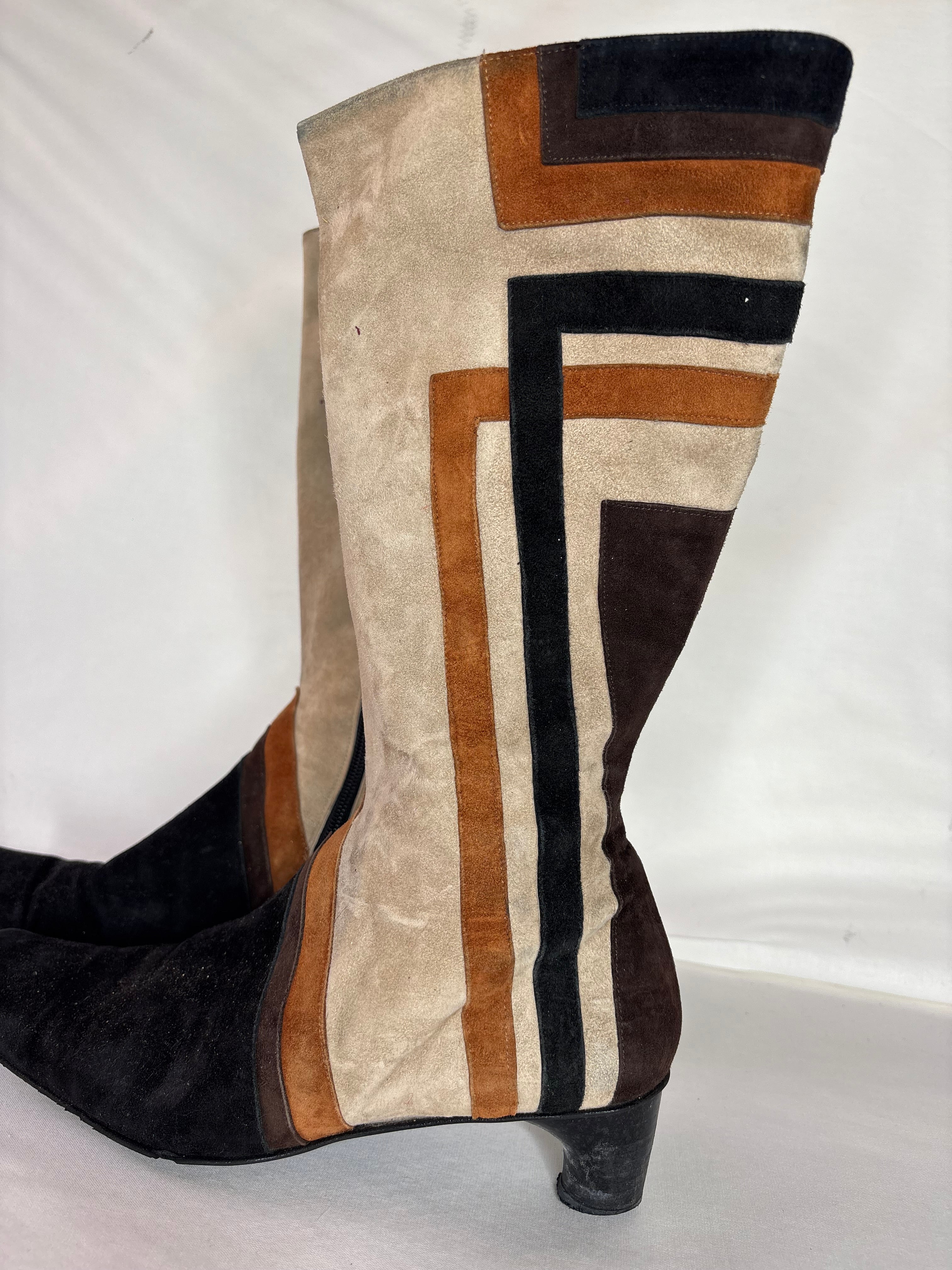 Stivali Vintage Brown