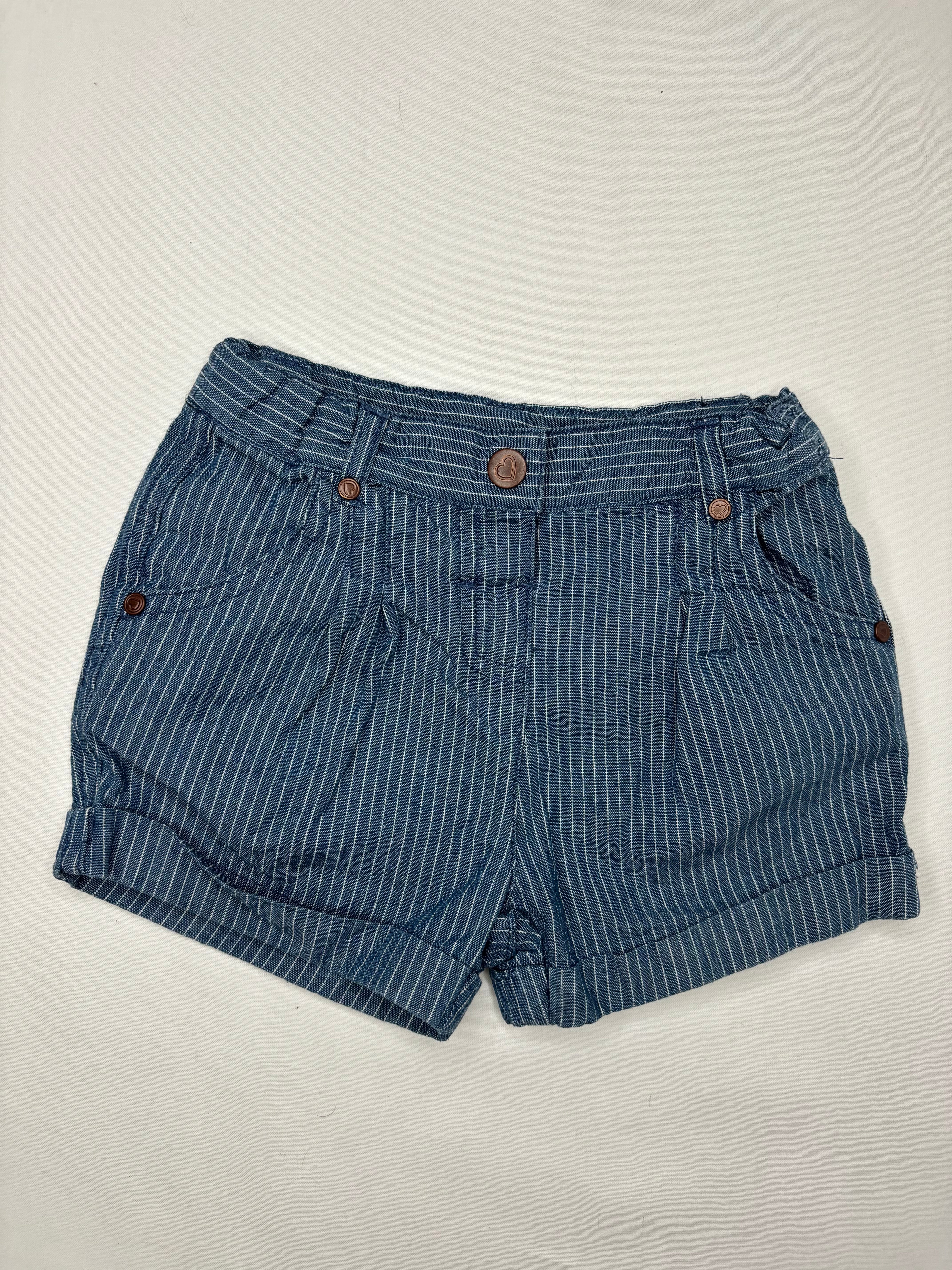Short Blu Righe